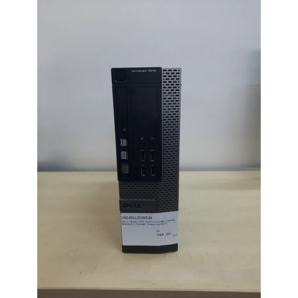 DELL Optiplex 7010 , Intel Core i5-2400 , 3.10GHz, 8GB RAM , 1TB HDD , Window 7 ,19″ Inch Monitor[NETT]