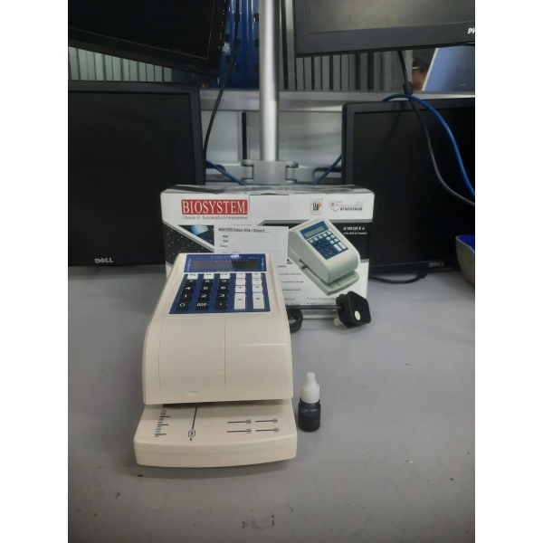 BIOSYSTEM Cheque Writer I Cheque 6