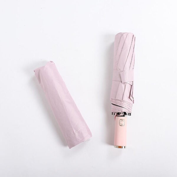 Wholesale Umbrella Custom Fashion Simple Gift Umbrella Vinyl Sunscreen Waterproof Automatic Umbrella With Logo