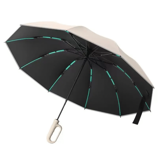 3 Fold Light Weight Paraguas Automatic Compact Lady Reverse Promotional Umbrella Ring Bulk Umbrellas Carabiner Umbrella