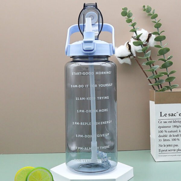 JZYZ Travel Sublimation Private Label 19 Liter 5 Gallon Tea Infuser Kids Cute Wholesale Square Glass Water Bottle Portable