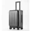 Newly 20-Inch Front-Opening Trolley Carry-On Suitcase Hard Shell Multifunctional Luggage USB Charging and Cup Holder Suitcase